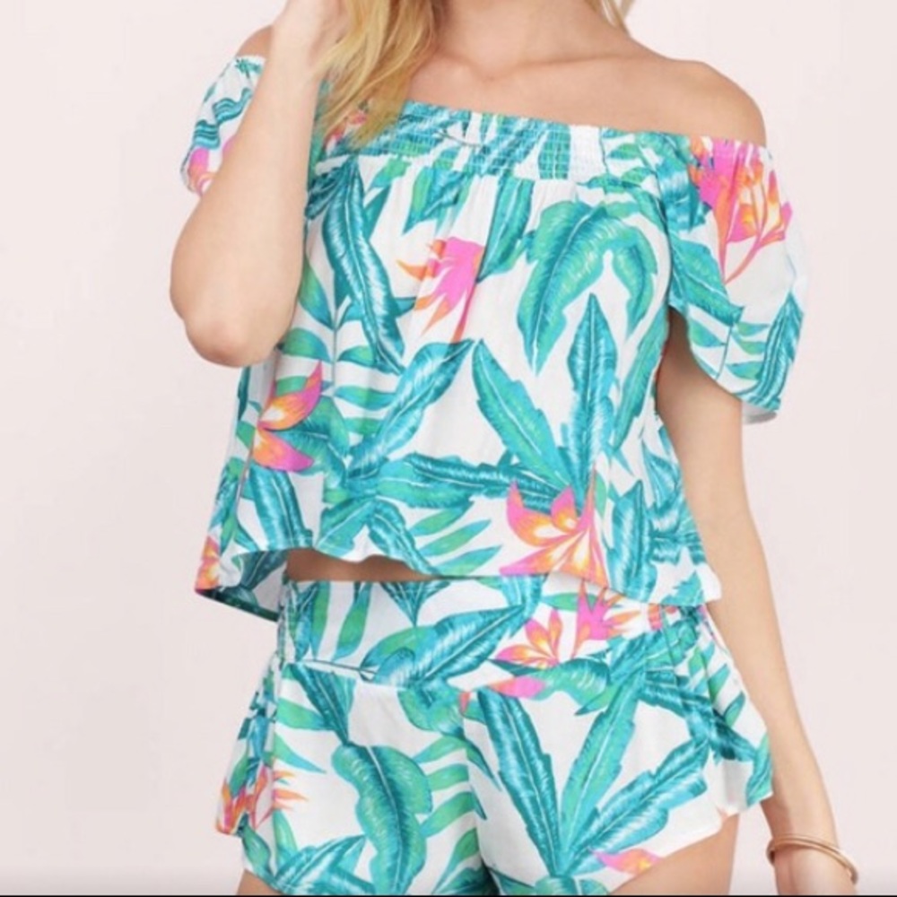 MINKPINK Panama Palms two piece set